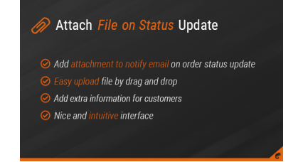 Attach file on status update
