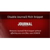 Desativar trechos de dados estruturados Journal2 para Opencart 2.0.0.0 a 2.3.0.2