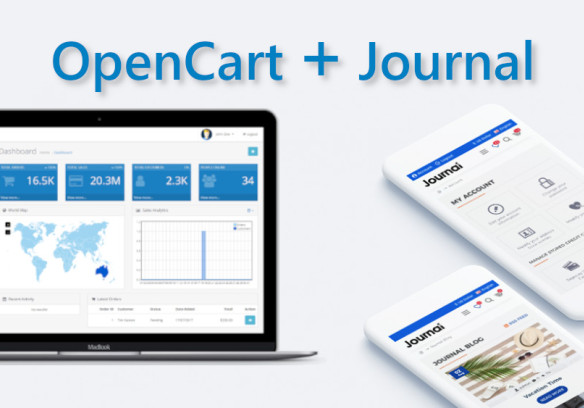 OpenCart + Journal Theme