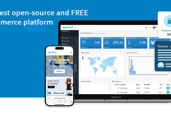 Lojas Online em OpenCart