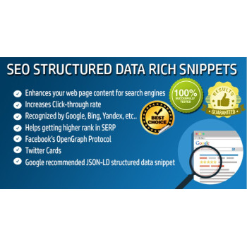 Gerador de dados estruturados de SEO para OpenCart